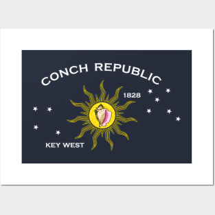 Conch Republic Flag Posters and Art